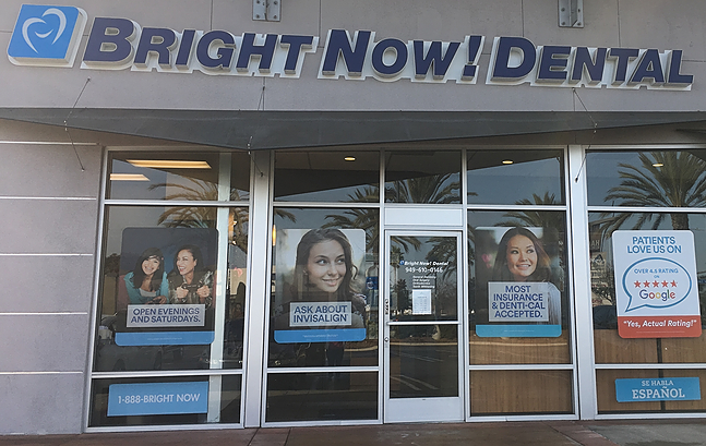 Bright Now! Dental - Costa Mesa Office Exterior
