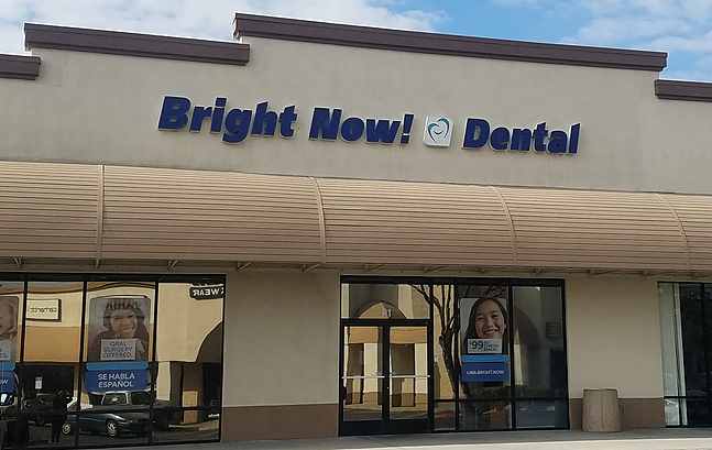 Bright Now! Dental - Modesto Office Exterior